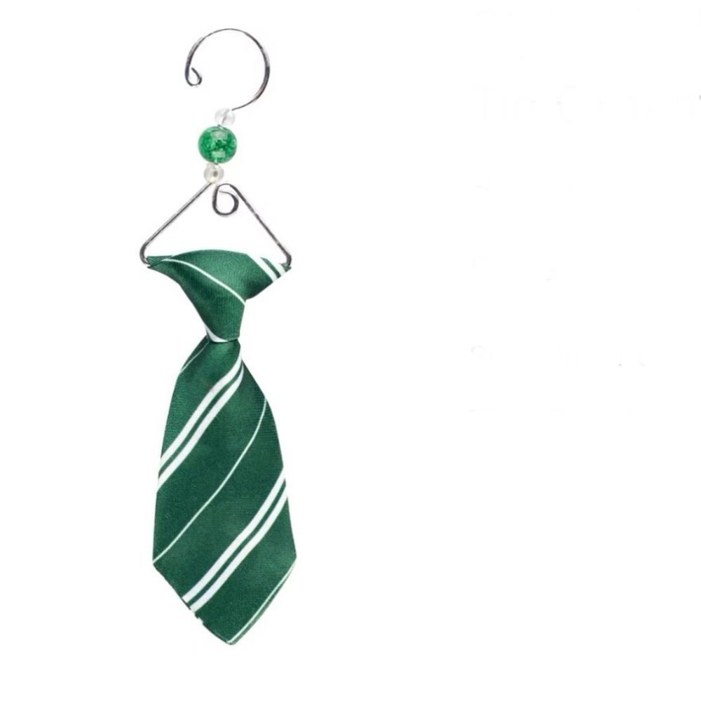 Slytherin House Tie Ornament Harry Potter Green
